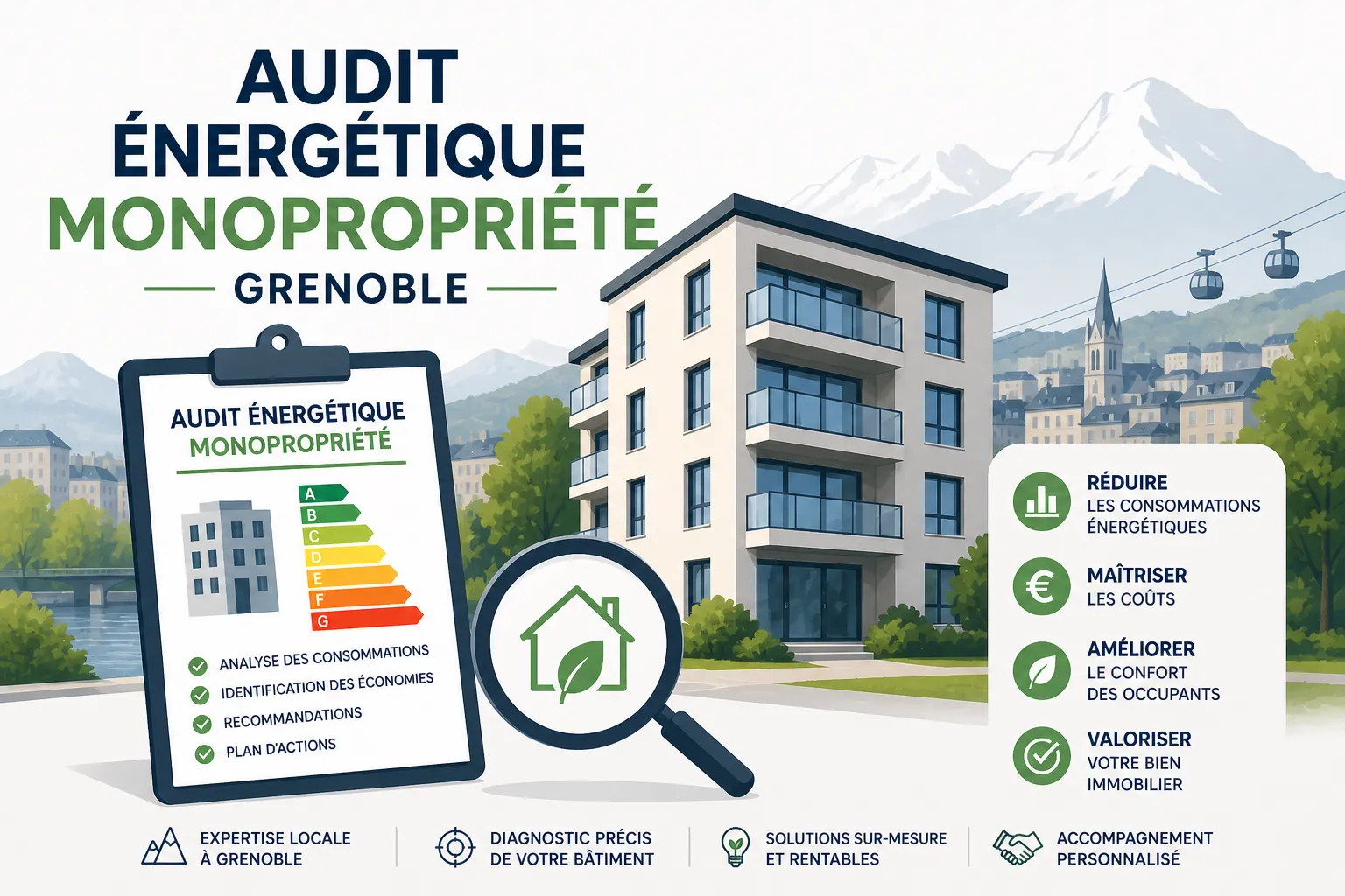 Enjeux énergétiques des immeubles locatifs grenoblois